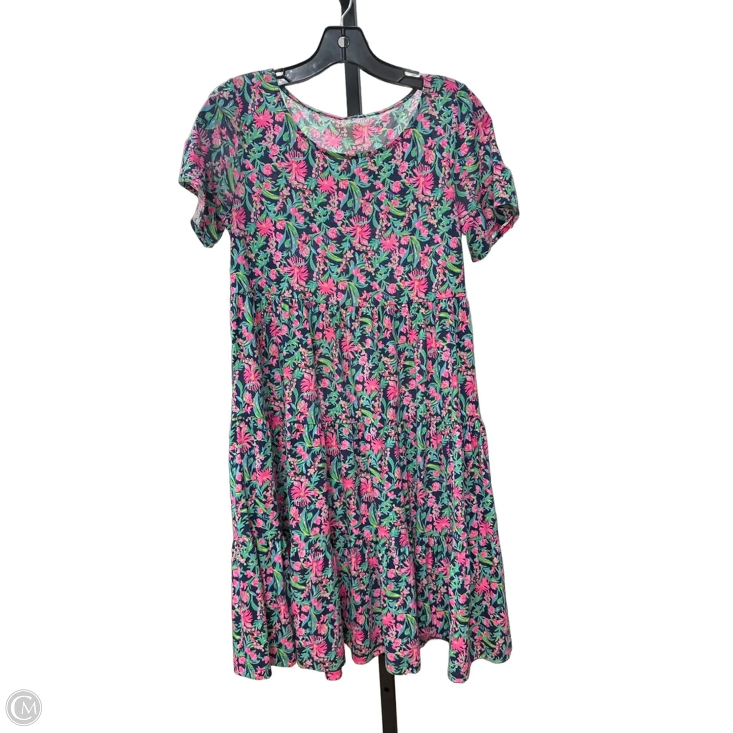 Dress Designer By Lilly Pulitzer In Floral Print, Size: Xs