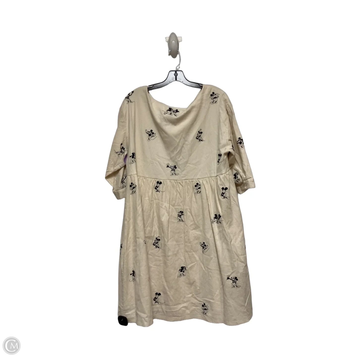 Top Sleeveless By Disney Store In Cream, Size: Xl