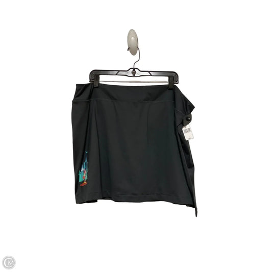 Athletic Skort By Disney Store In Black, Size: 1x