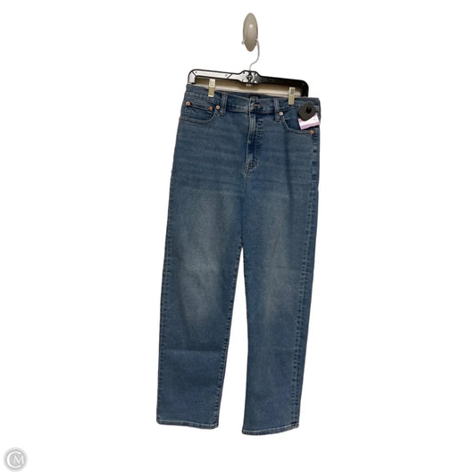 Jeans Straight By J. Crew In Blue Denim, Size: 6
