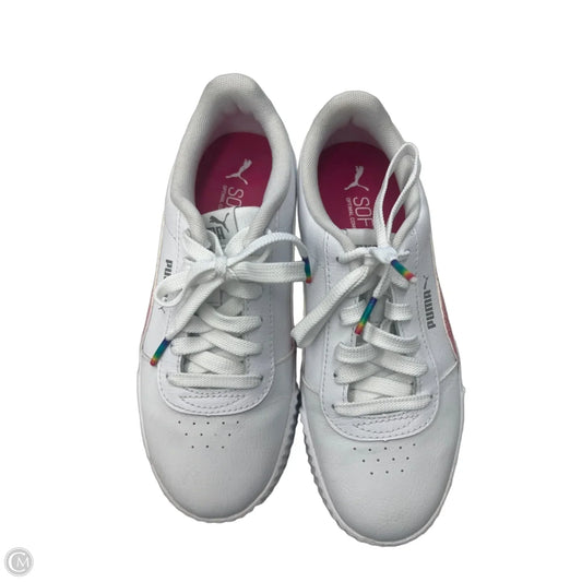 Shoes Sneakers By Puma In Rainbow Print, Size: 5