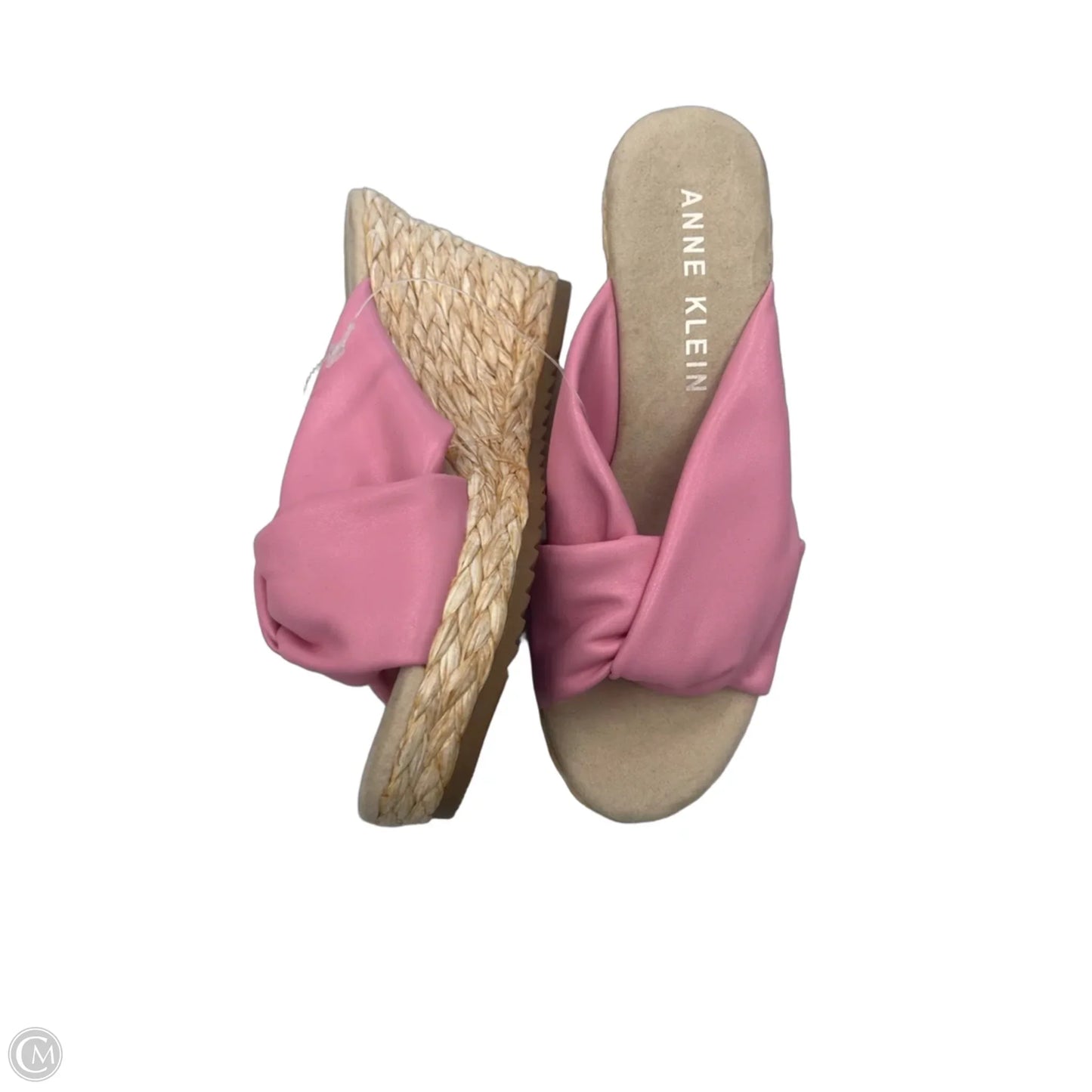 Sandals Heels Wedge By Anne Klein In Pink, Size: 7