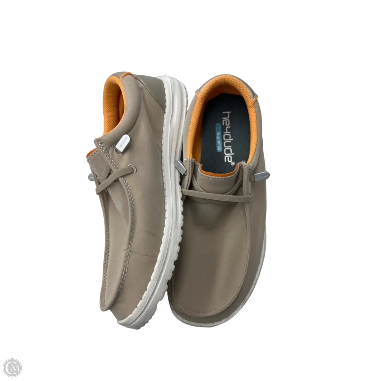 Shoes Flats By Hey Dude In Tan, Size: 7
