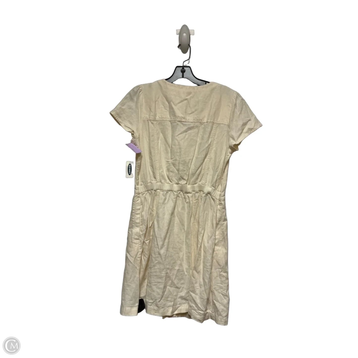 Dress Casual Short By Old Navy In Cream, Size: M