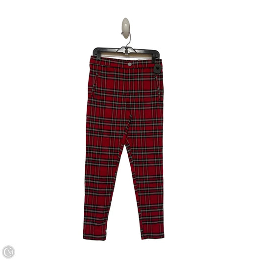 Pants Other By Zara In Plaid Pattern, Size: 12