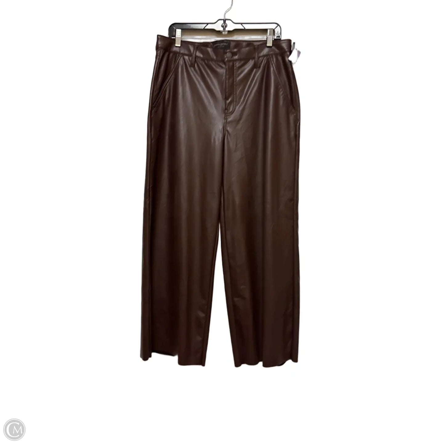 Pants Wide Leg By Banana Republic In Brown, Size: 12