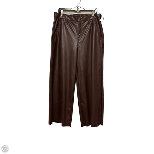 Pants Wide Leg By Banana Republic In Brown, Size: 12