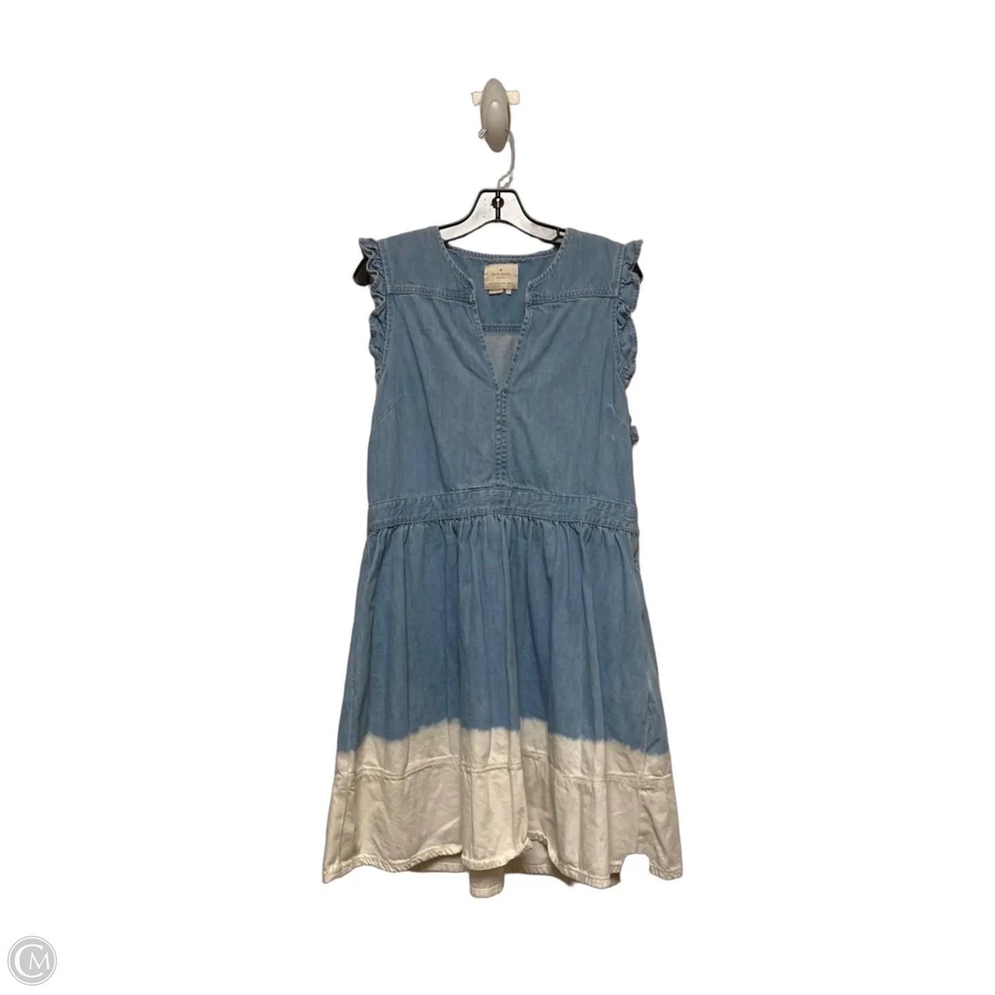 Dress Designer By Kate Spade In Blue Denim, Size: Xl