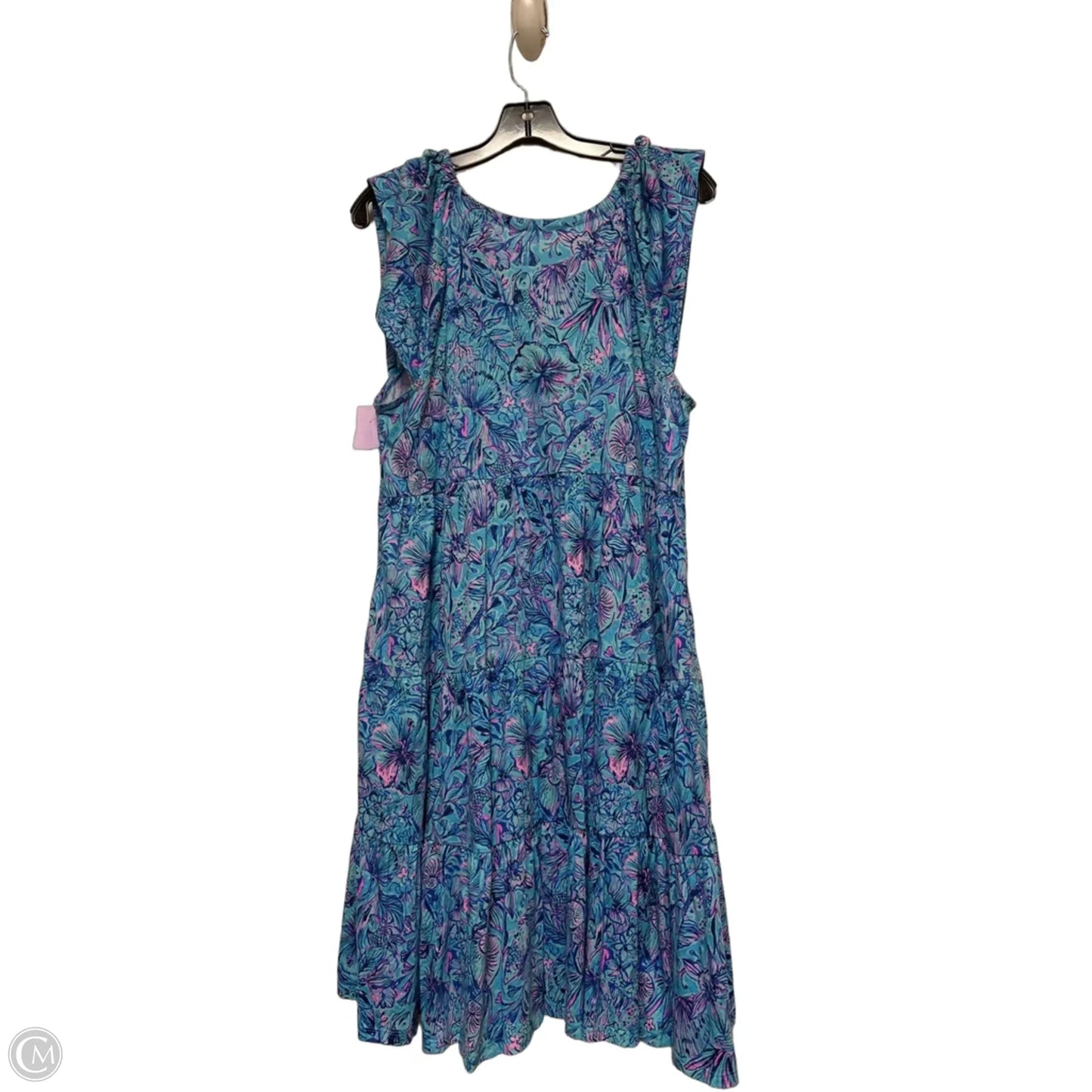 Dress Designer By Lilly Pulitzer In Nautical Print, Size: Xl