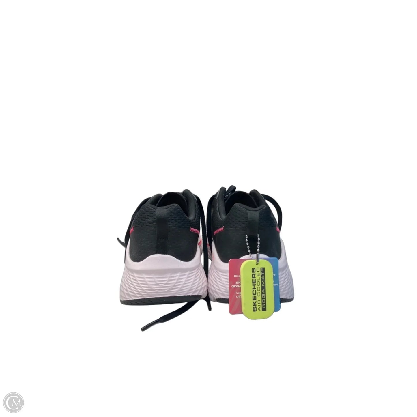 Shoes Athletic By Skechers In Black & Pink, Size: 8.5
