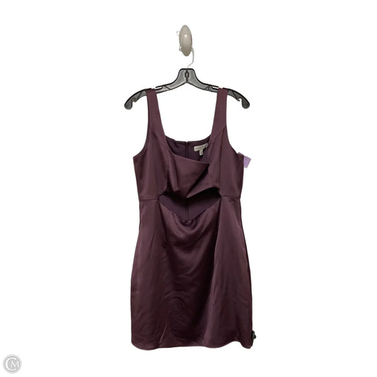 Dress Casual Short By Dress The Population In Purple, Size: L