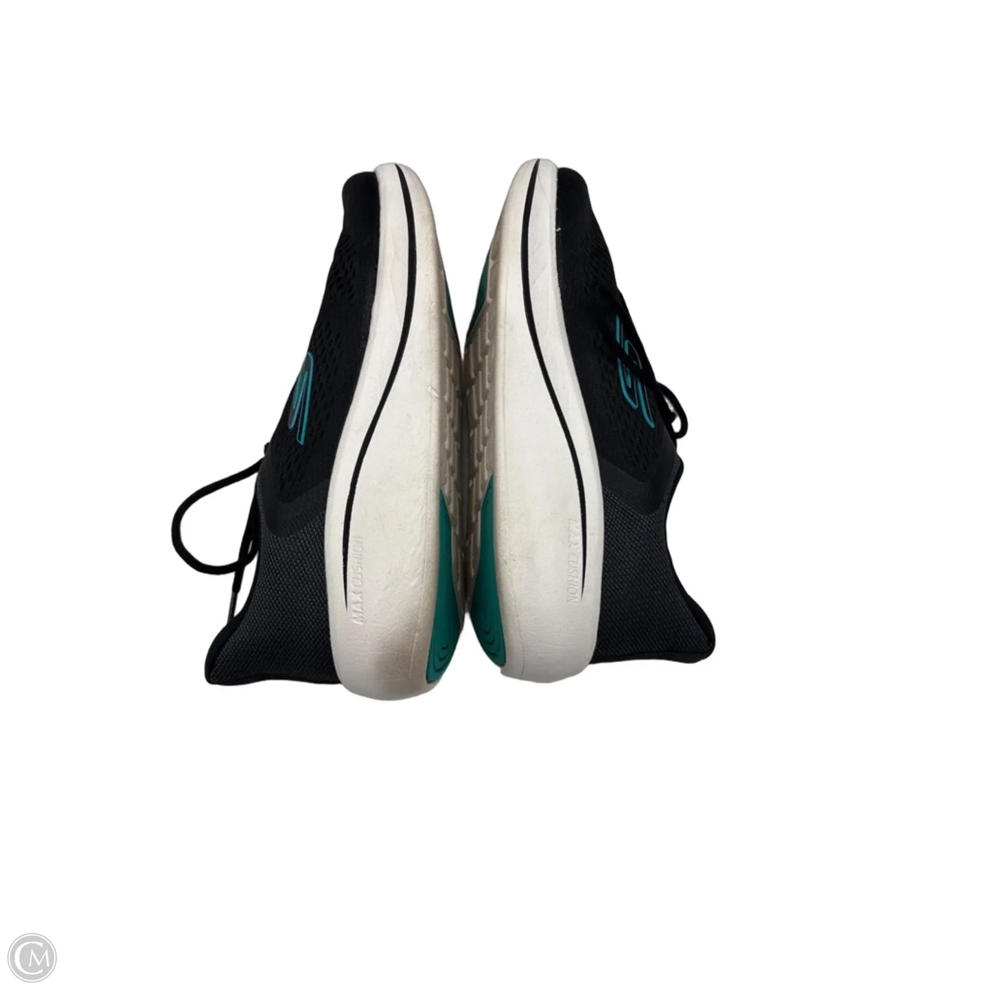 Shoes Athletic By Skechers In Black & Blue, Size: 8.5