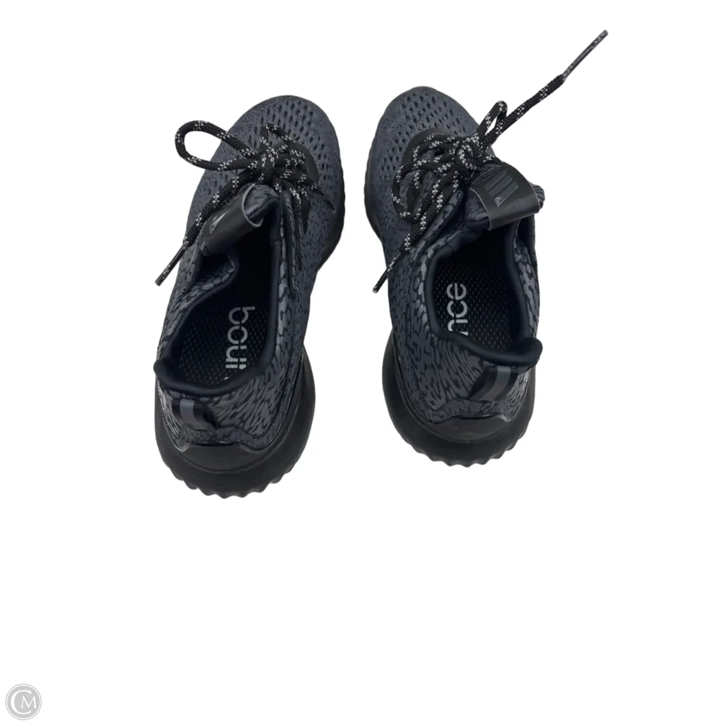 Shoes Athletic By Adidas In Black & Grey, Size: 8