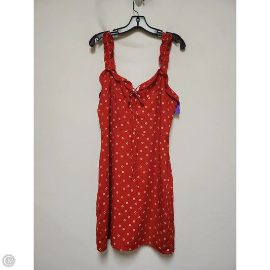 Dress Casual Short By Sugar Lips In Floral Print, Size: M