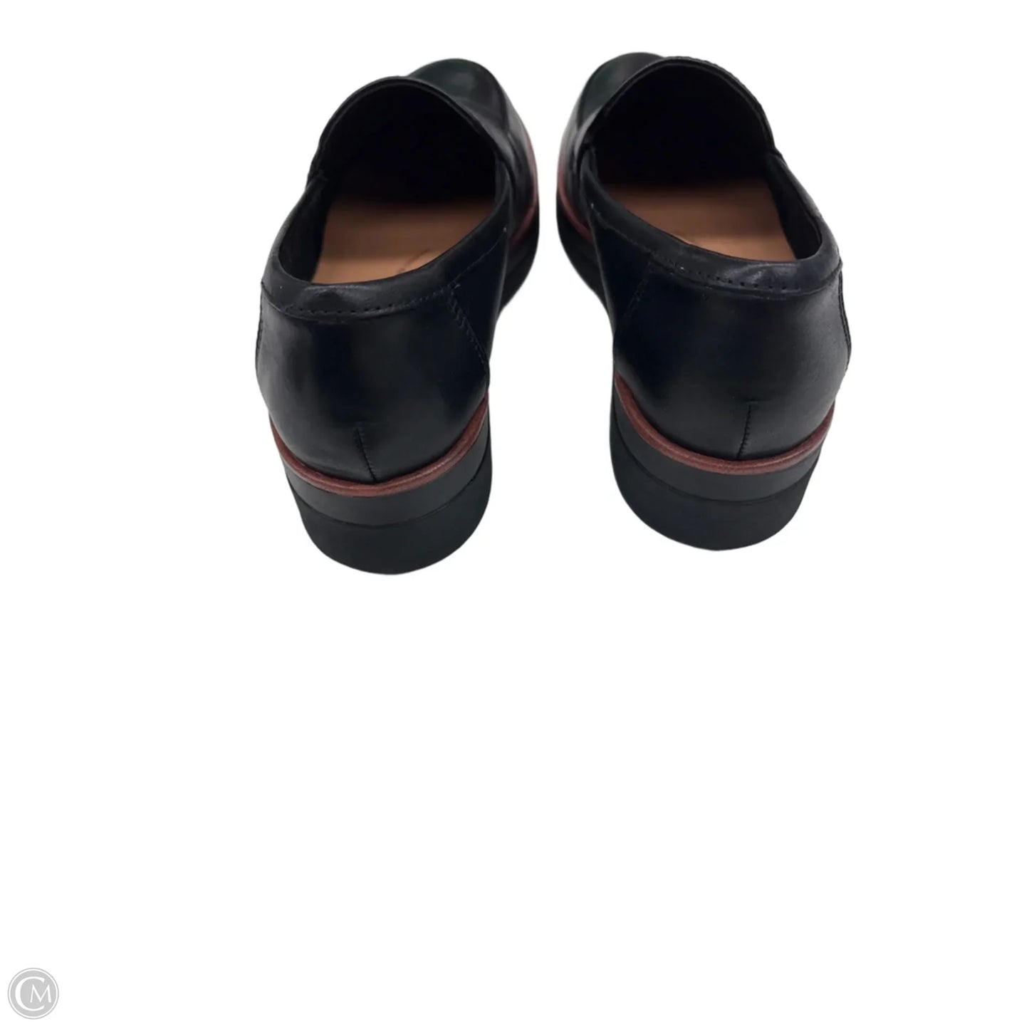 Shoes Flats By Clarks In Black, Size: 6.5