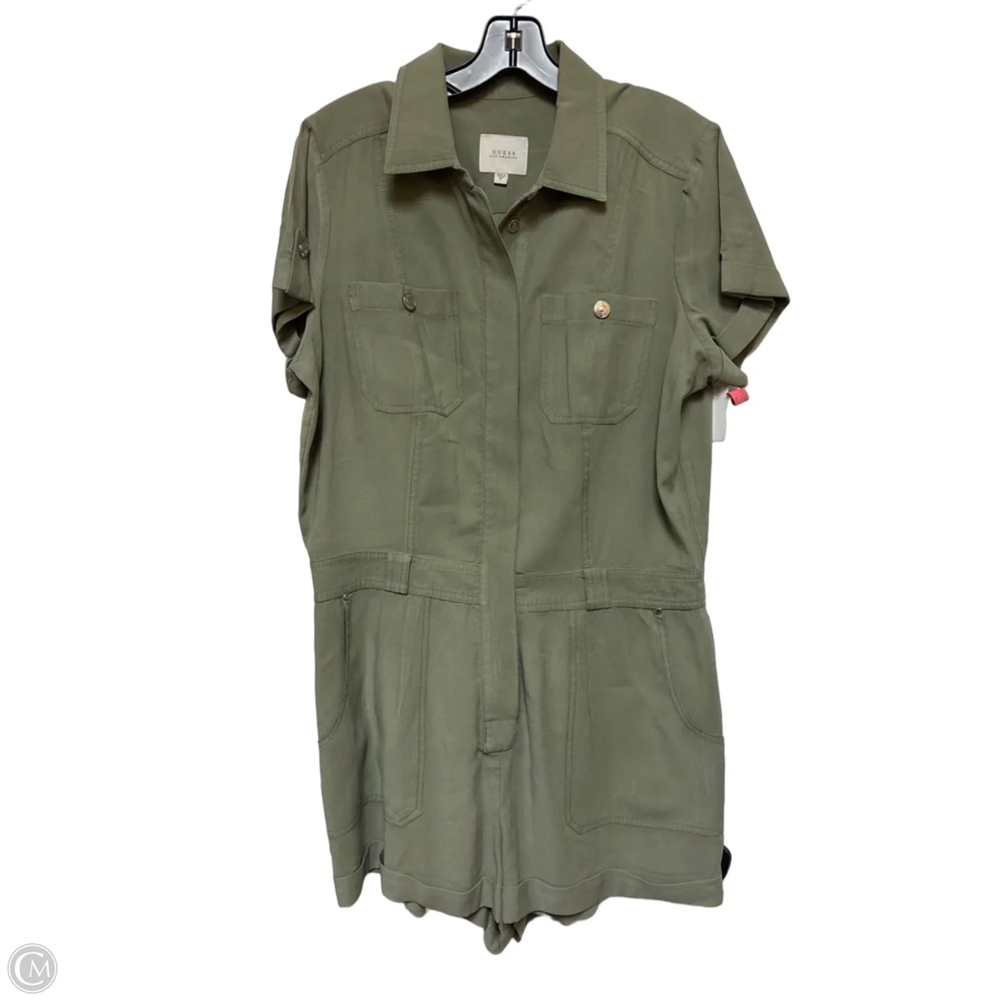 Romper By Guess In Green, Size: Xl