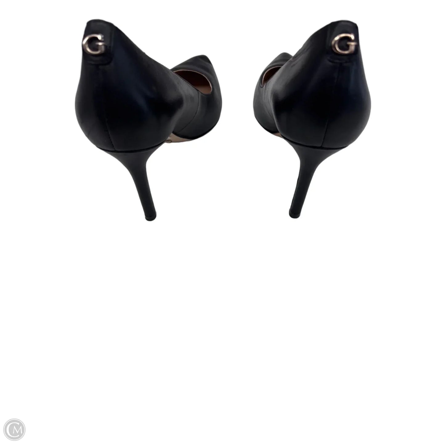 Shoes Heels Stiletto By Guess In Black, Size: 8.5