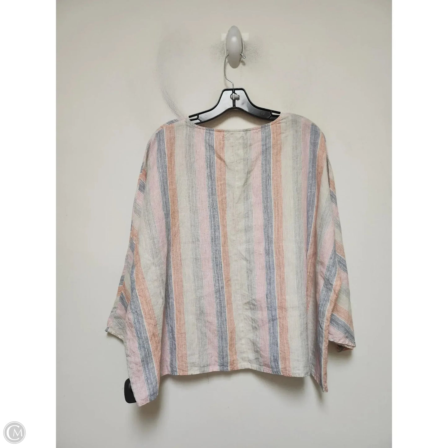 Top Long Sleeve By For Cynthia In Striped Pattern, Size: Xlp