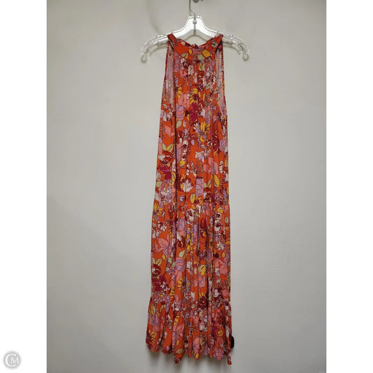 Dress Casual Maxi By Vince Camuto In Floral Print, Size: L