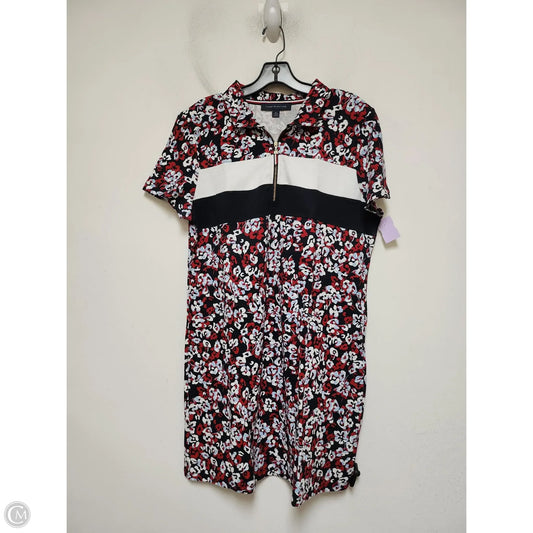 Dress Casual Short By Tommy Hilfiger In Blue Red & White, Size: Xl