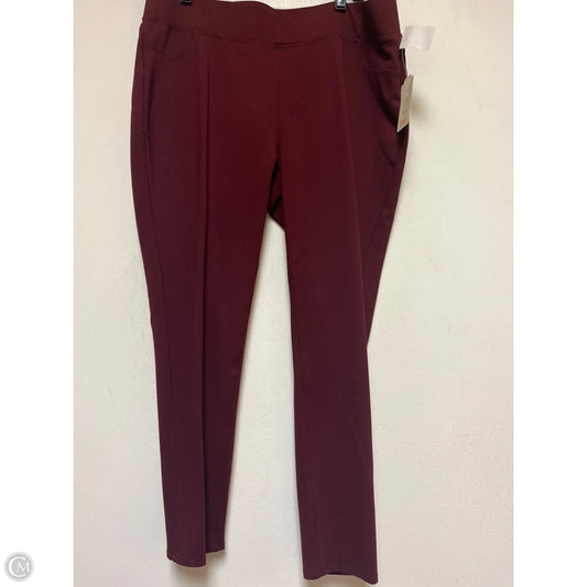Pants Other By St Johns Bay In Maroon, Size: Xl