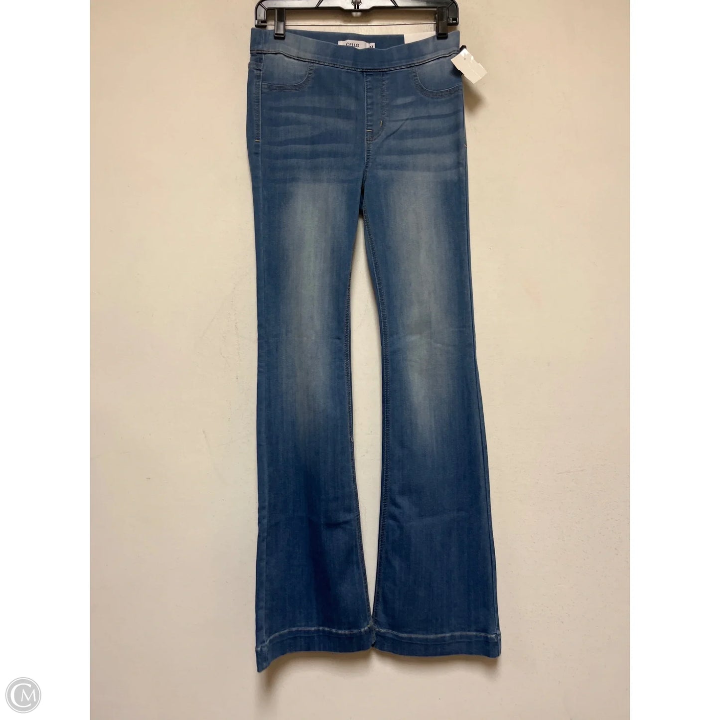 Jeans Flared By Clothes Mentor In Blue Denim, Size: 8