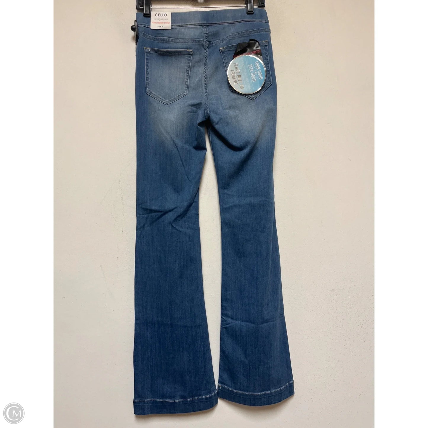 Jeans Flared By Clothes Mentor In Blue Denim, Size: 8