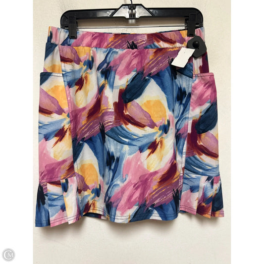 Athletic Skort By Chicos In Multi-colored, Size: 4
