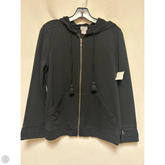 Jacket Other By Chicos In Black, Size: S