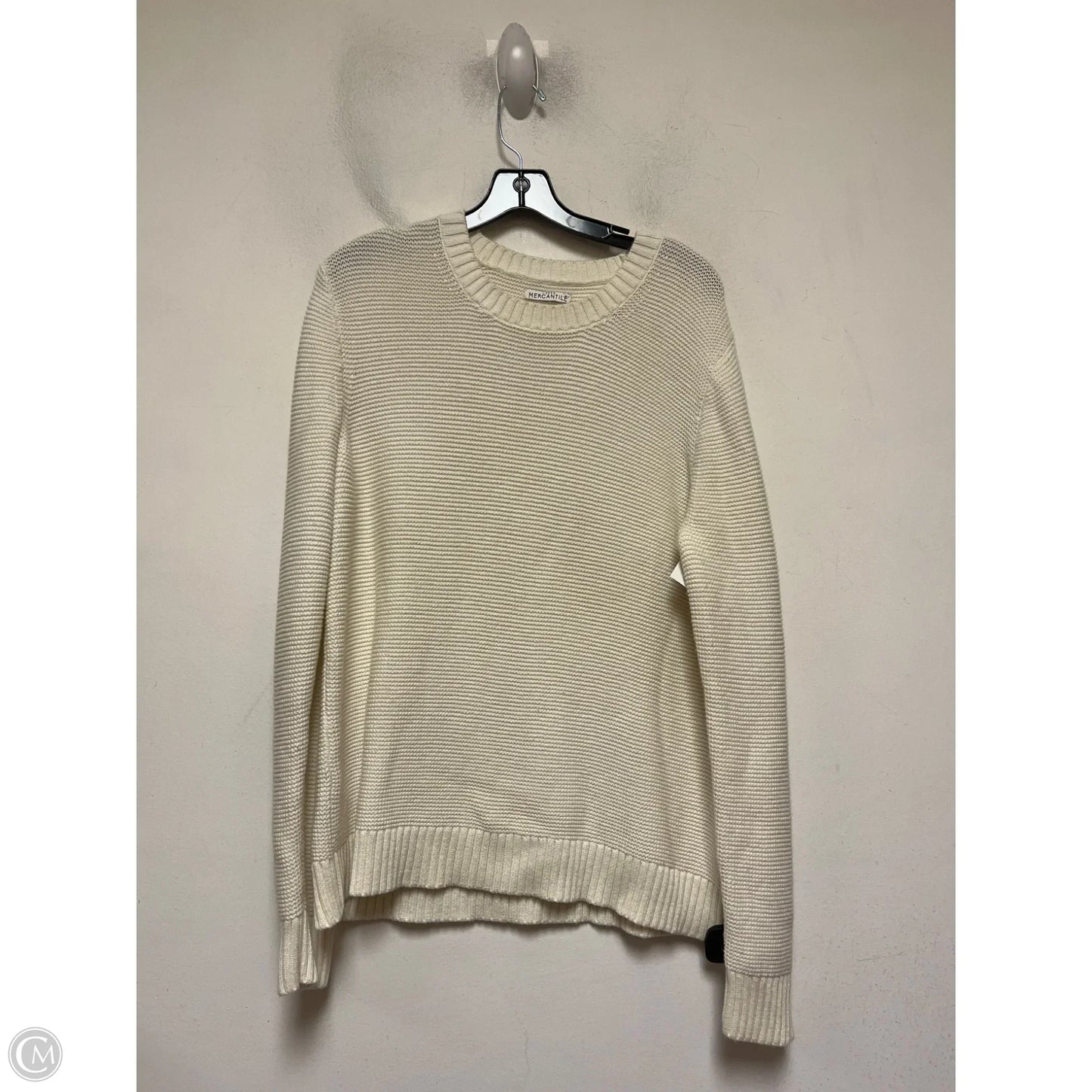 Sweater By J. Crew In Cream, Size: L