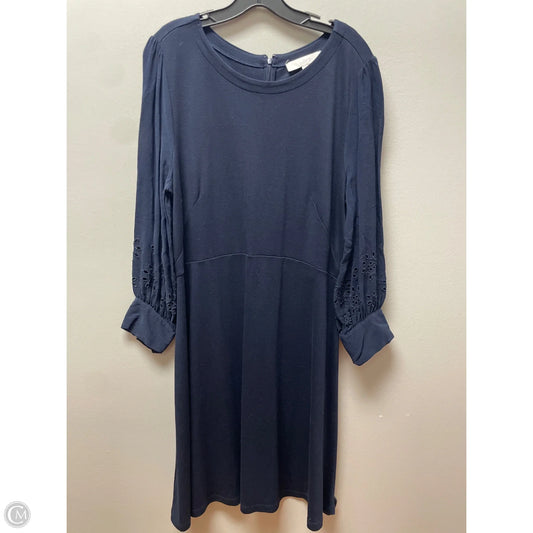 Dress Casual Short By Loft In Navy, Size: L