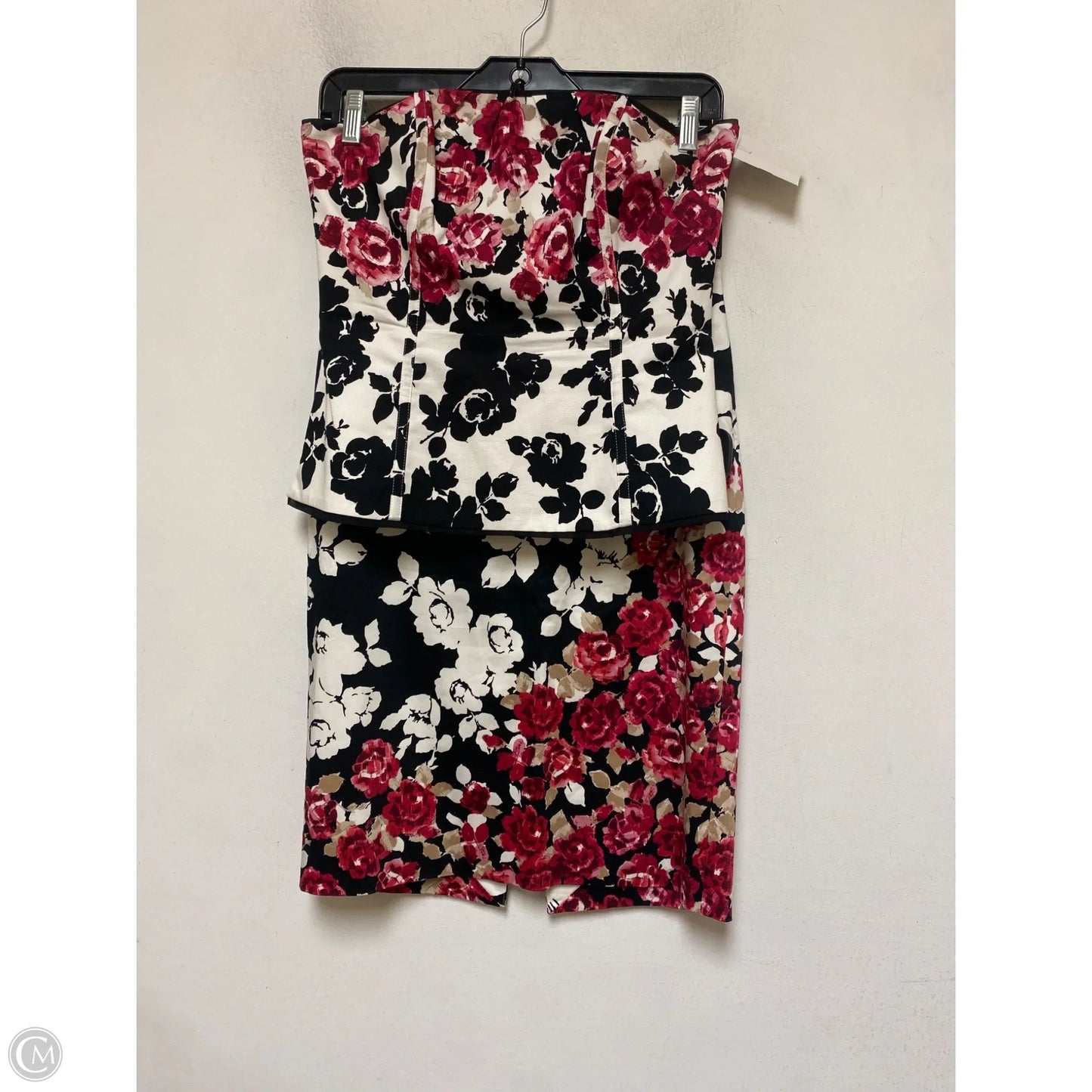 Skirt Set 2pc By White House Black Market In Floral Print, Size: 0
