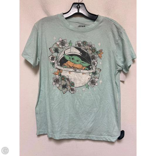 Top Short Sleeve By Disney Store In Blue, Size: S