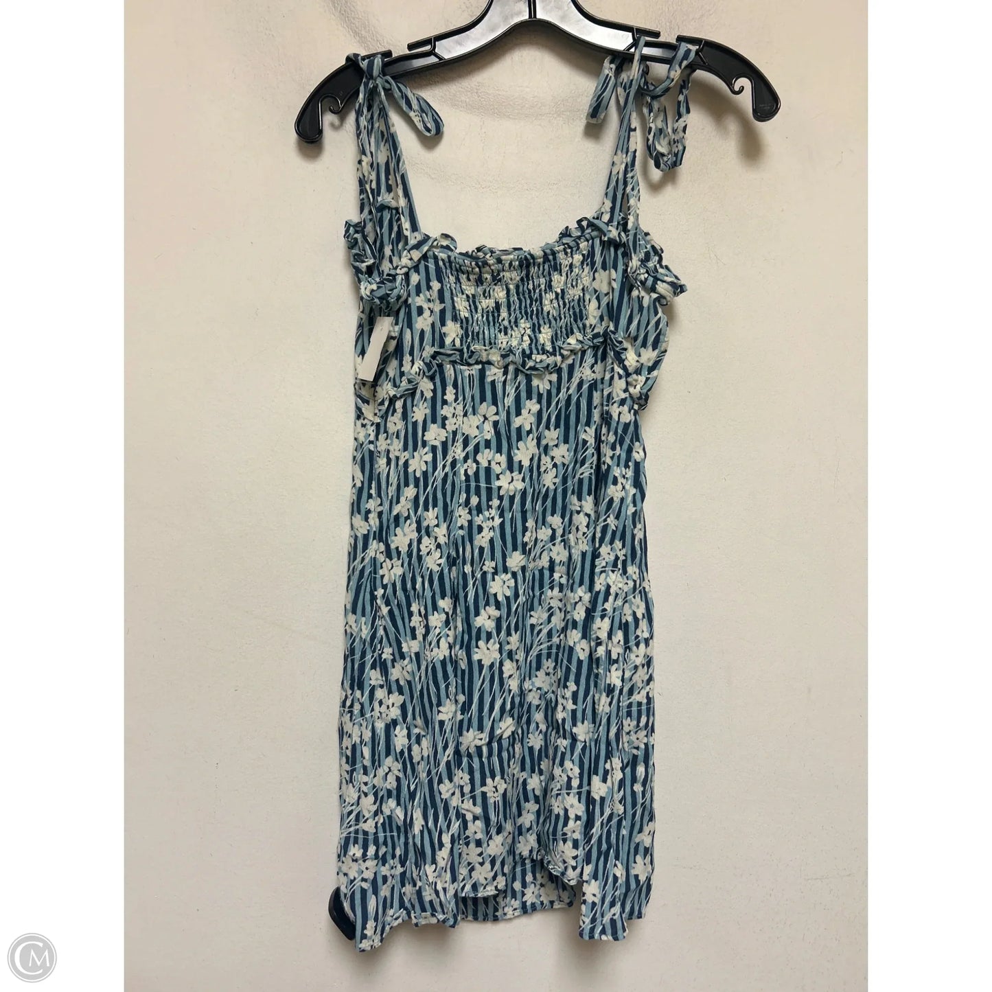 Dress Casual Short By Free People In Blue & White, Size: S