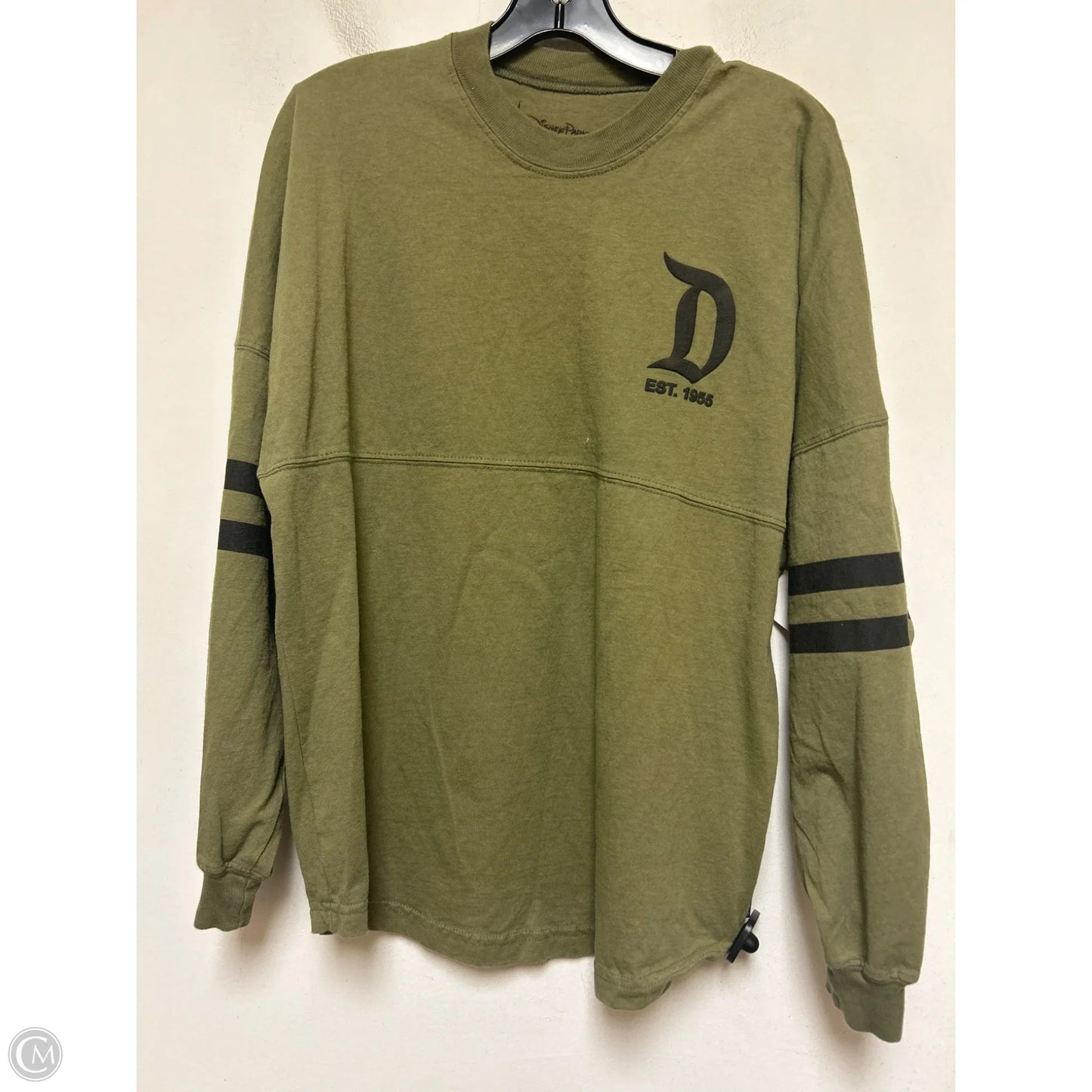 Top Long Sleeve By Disney Store In Green, Size: S