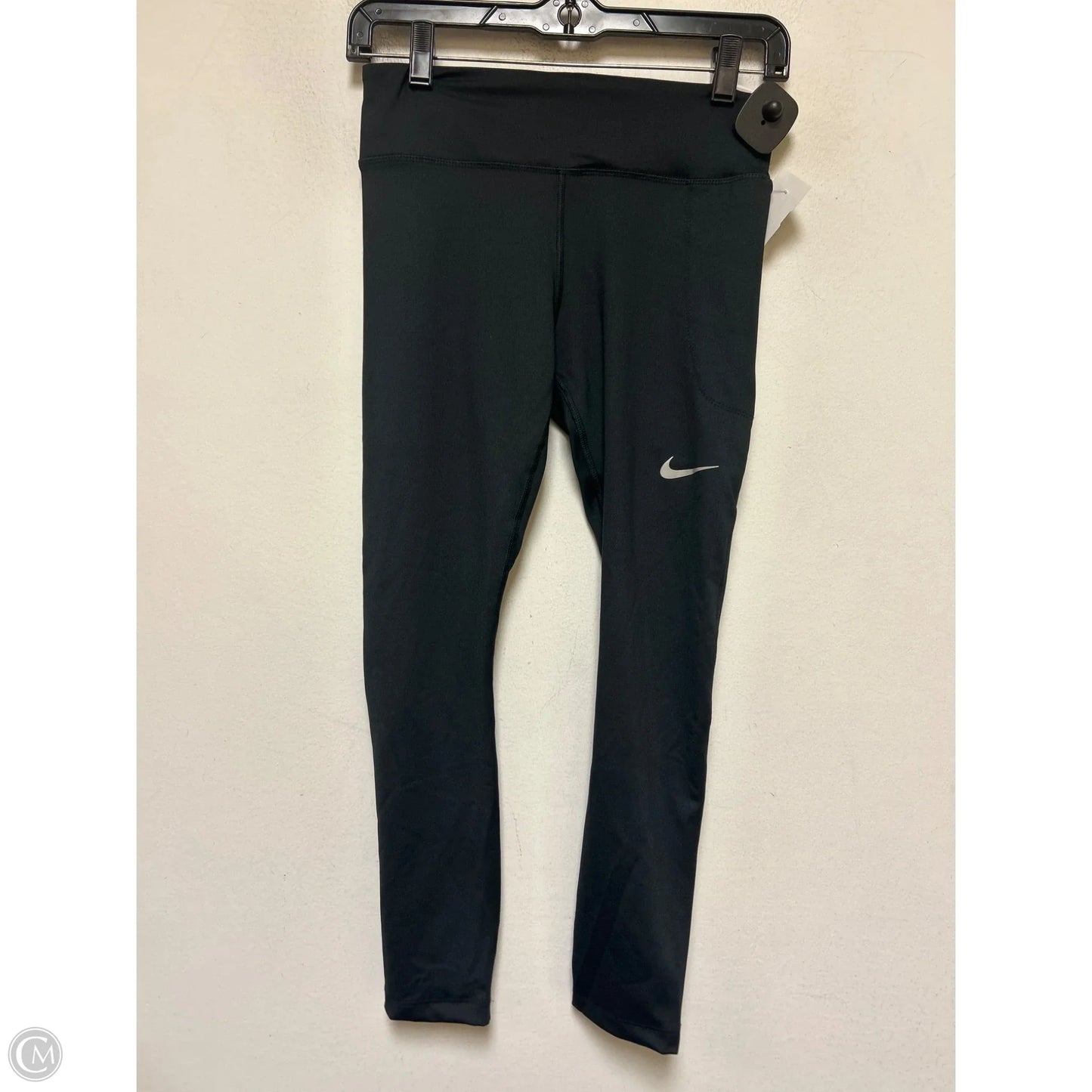 Athletic Leggings By Nike In Black, Size: S