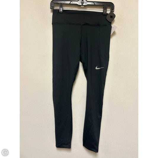 Athletic Leggings By Nike In Black, Size: S