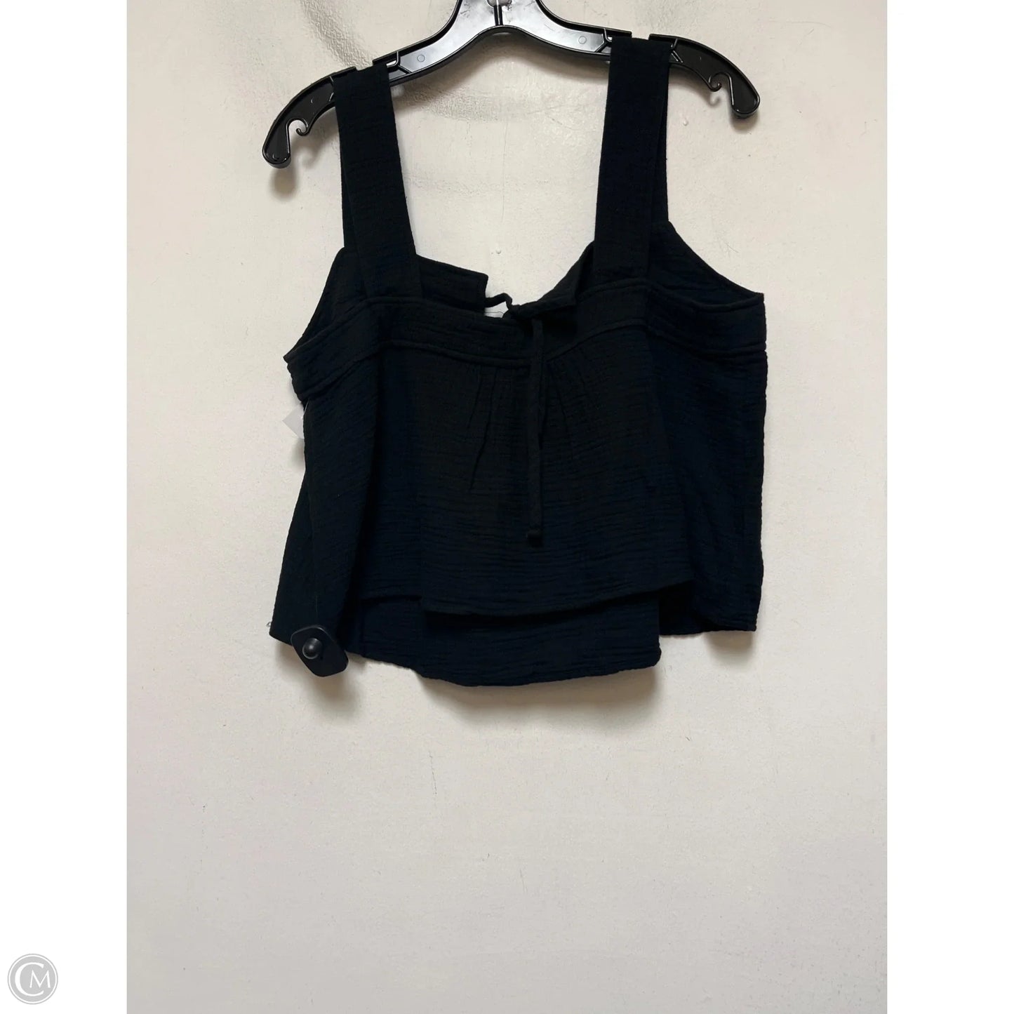 Top Sleeveless By Rails In Black, Size: M