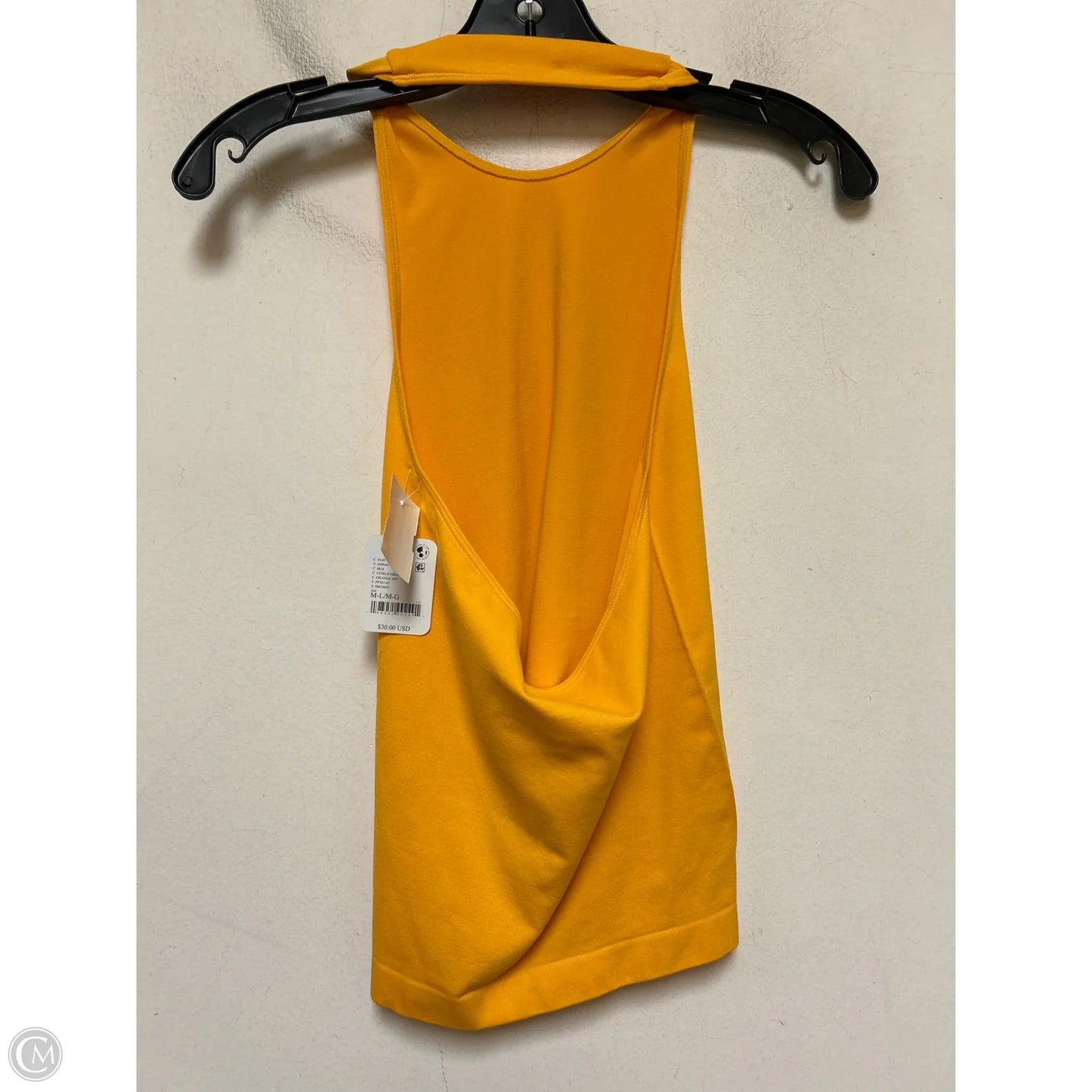 Top Sleeveless By Free People In Orange, Size: M