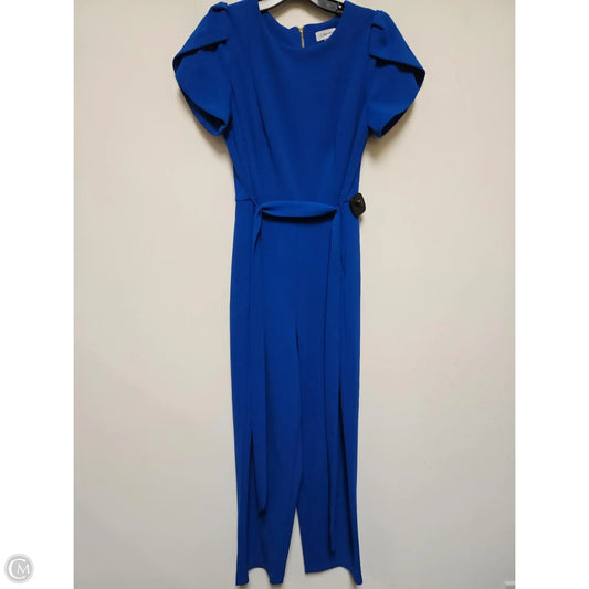 Jumpsuit By Calvin Klein In Blue, Size: M