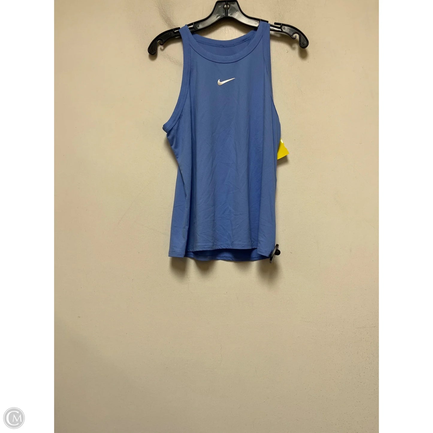Athletic Tank Top By Nike In Blue, Size: L