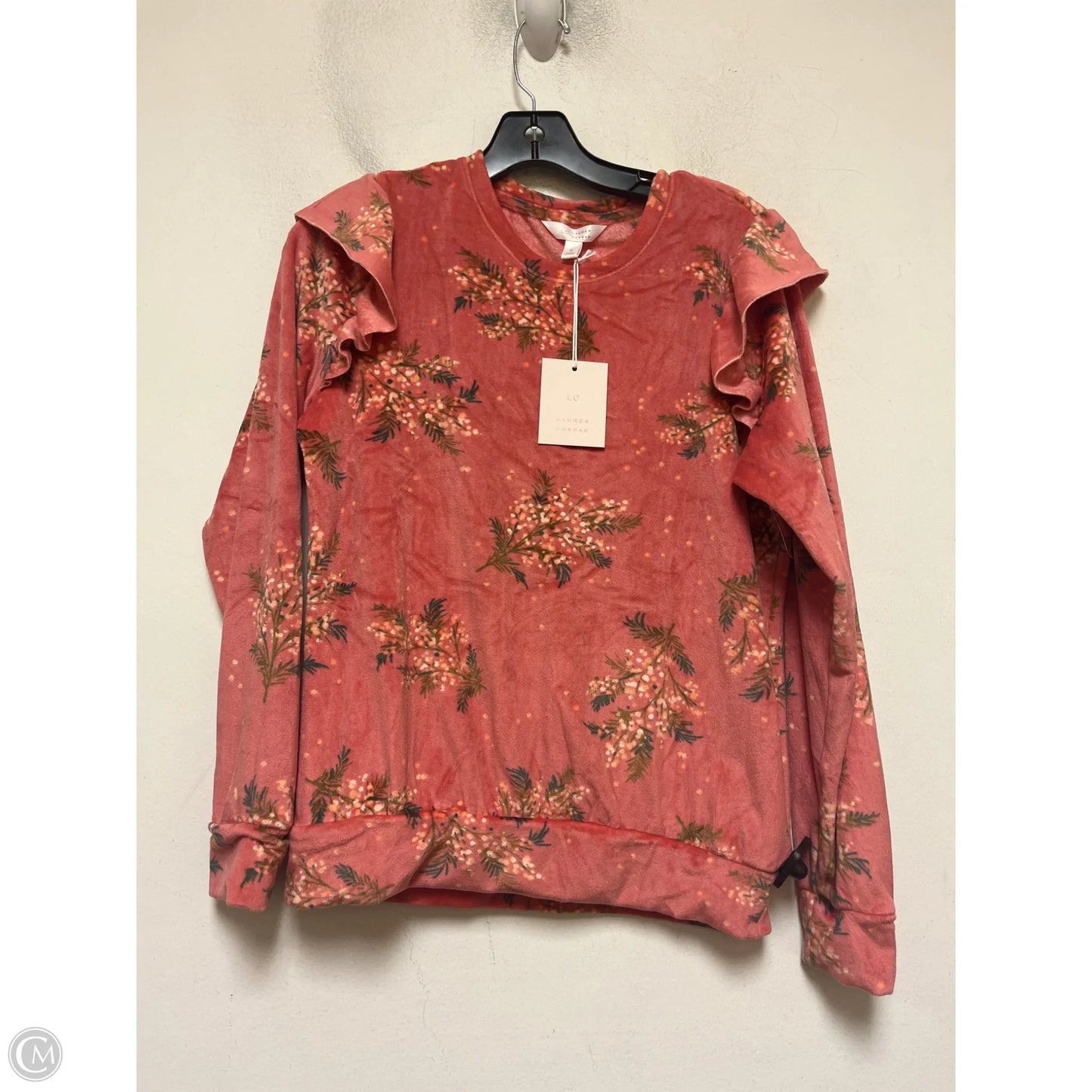 Sweater By Lc Lauren Conrad In Floral Print, Size: S
