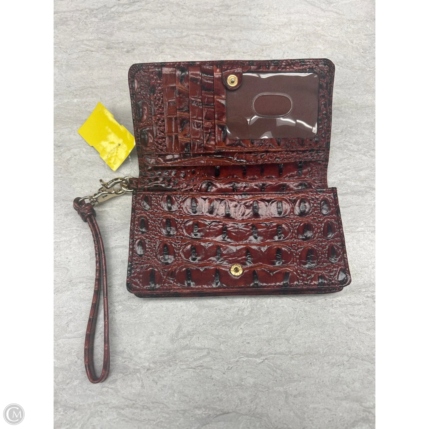 Wristlet Designer By Brahmin, Size: Medium