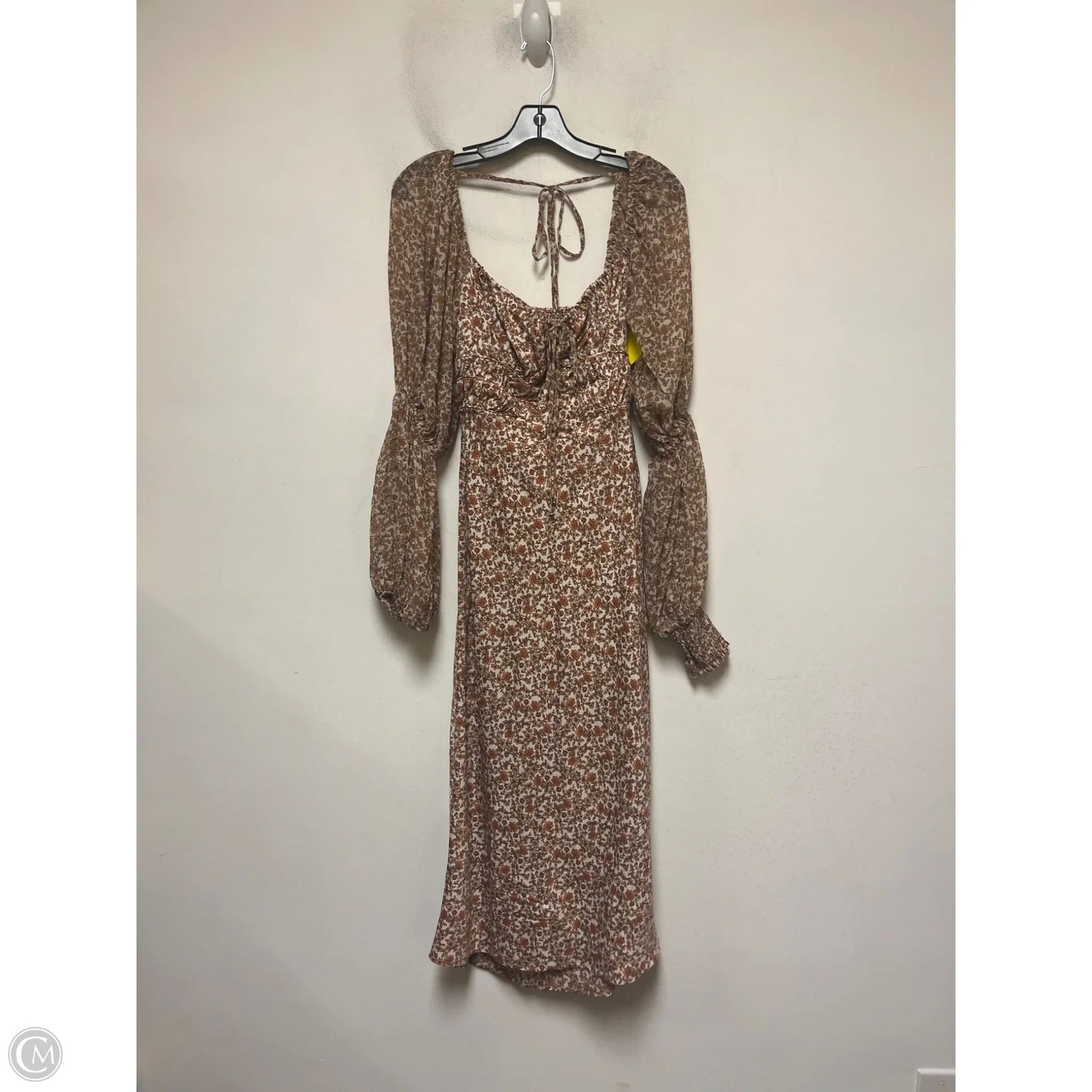 Dress Casual Midi By Free People In Floral Print, Size: S