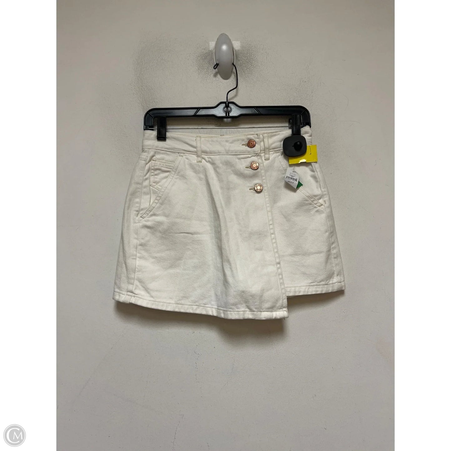 Skort By Gap In Ivory, Size: 0p