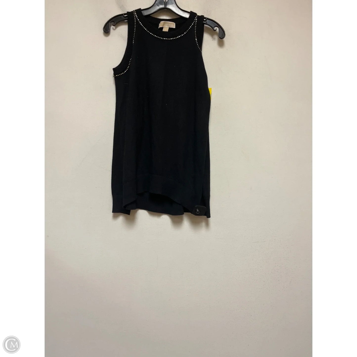 Top Long Sleeve By Michael By Michael Kors In Black, Size: S