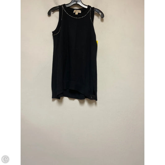 Top Long Sleeve By Michael By Michael Kors In Black, Size: S
