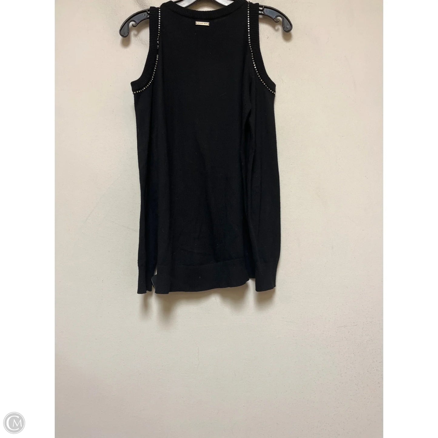 Top Long Sleeve By Michael By Michael Kors In Black, Size: S