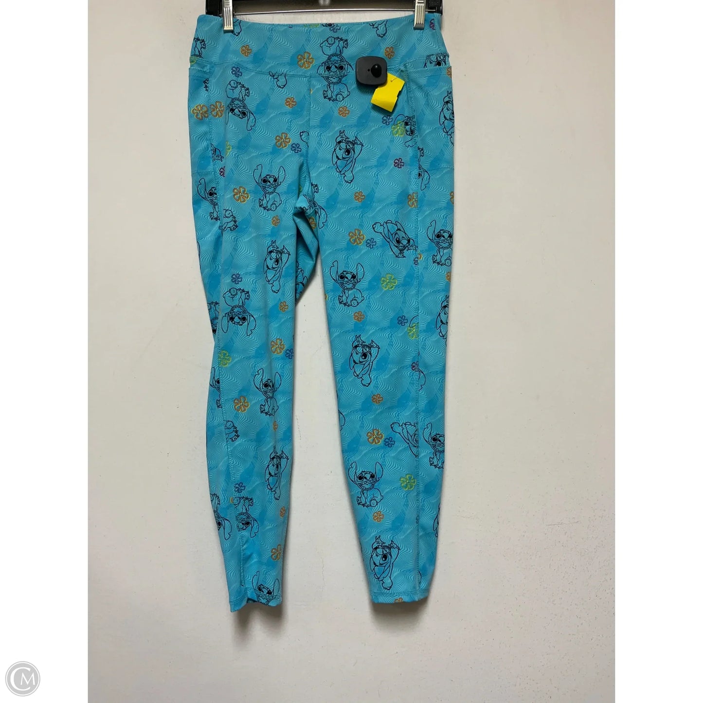 Athletic Leggings By Disney In Blue, Size: M