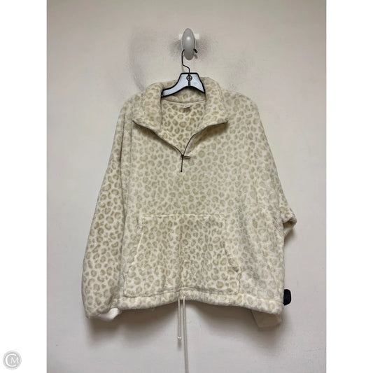 Jacket Faux Fur & Sherpa By Old Navy In Animal Print, Size: Xxl
